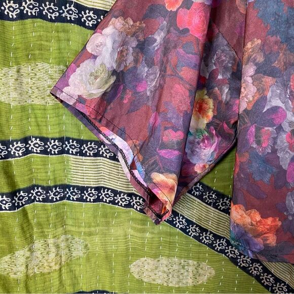 One & Only x Urban Outfitters Tie-Front Kimono Top Size Small - Picture 5 of 15